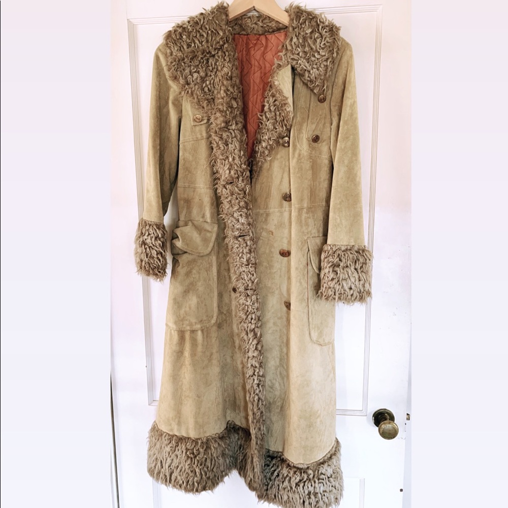 Vintage Penny Lane Shearling Coat
